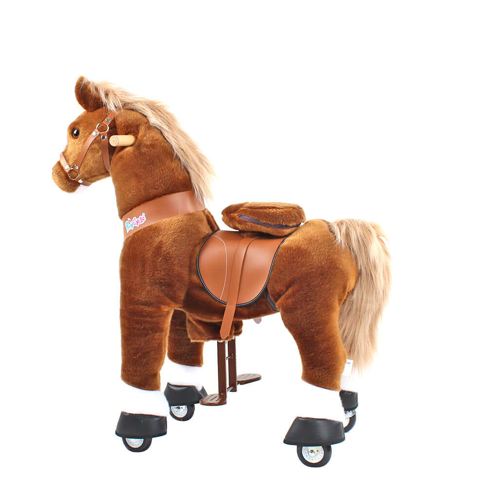 Model U Ride-On Pony Toy Age 4-7 Brown