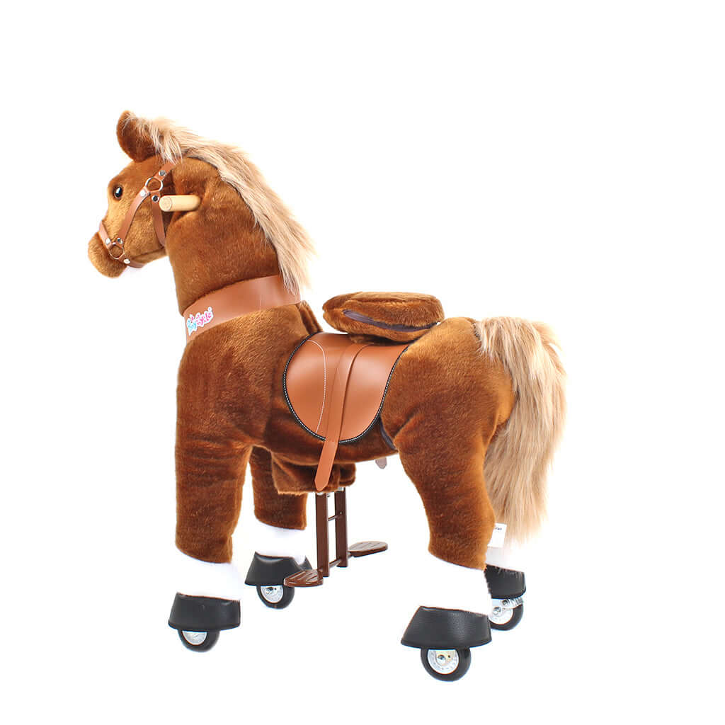 Model U Ride-On Pony Toy Age 4-7 Brown