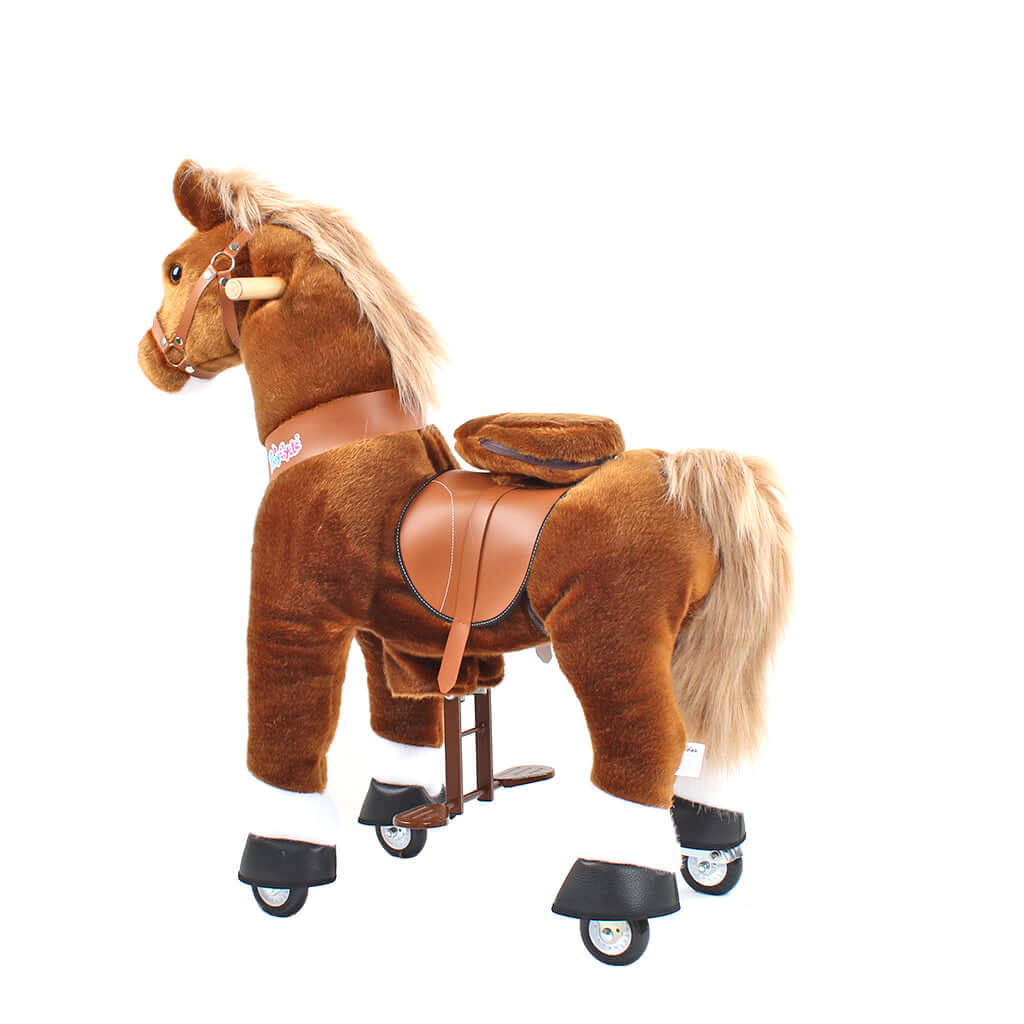 Model U Ride-On Pony Toy Age 4-7 Brown