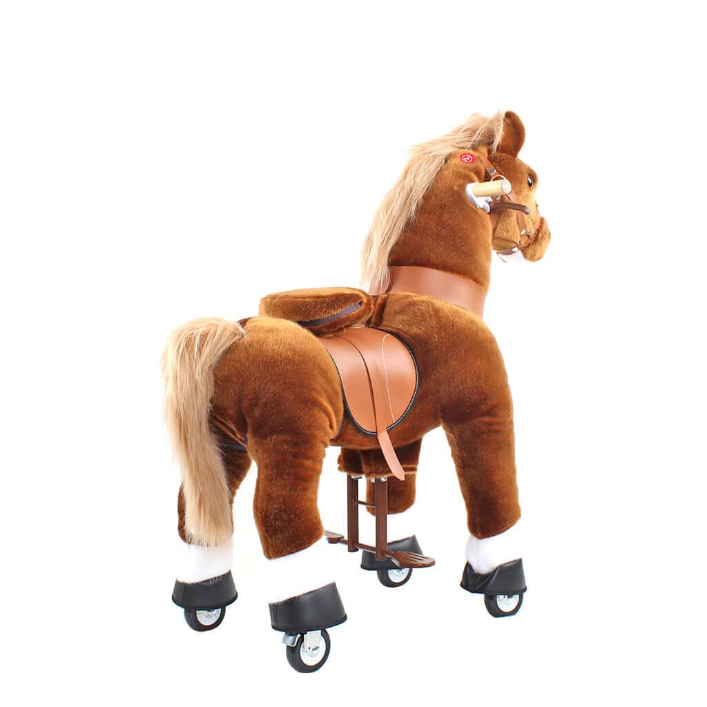 Model U Ride-On Pony Toy Age 4-7 Brown
