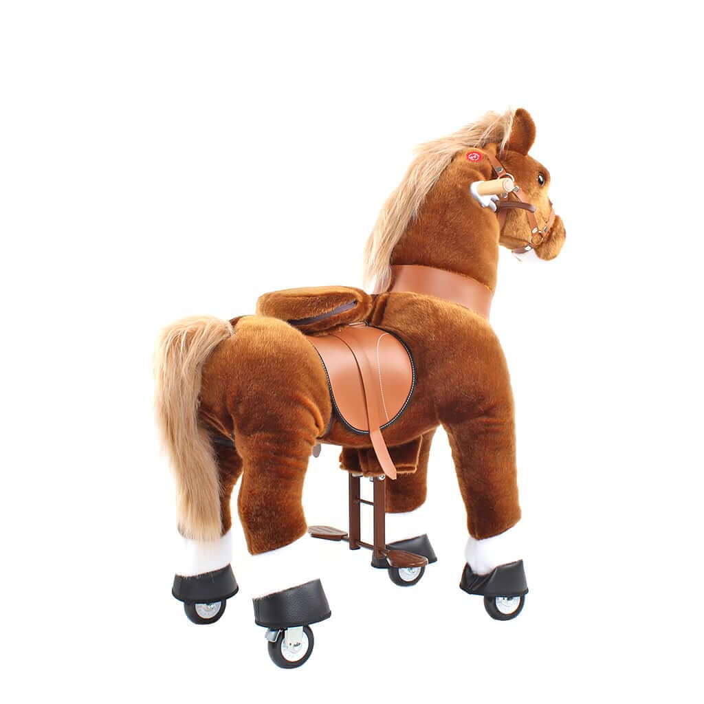 Model U Ride-On Pony Toy Age 4-7 Brown