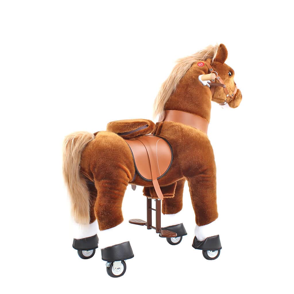 Model U Ride-On Pony Toy Age 4-7 Brown