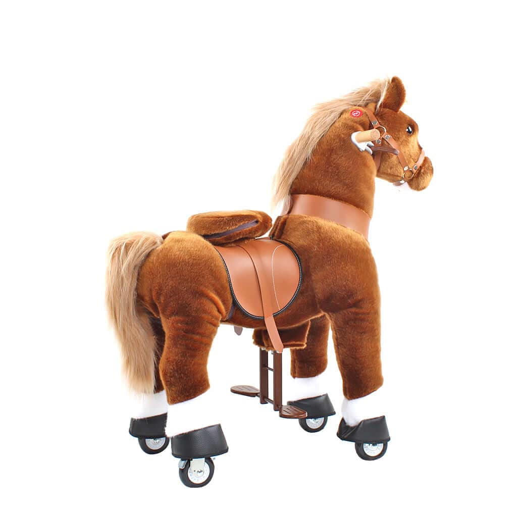 Model U Ride-On Pony Toy Age 4-7 Brown