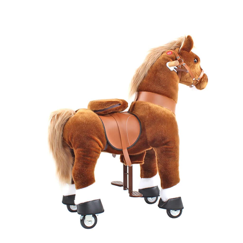 Model U Ride-On Pony Toy Age 4-7 Brown