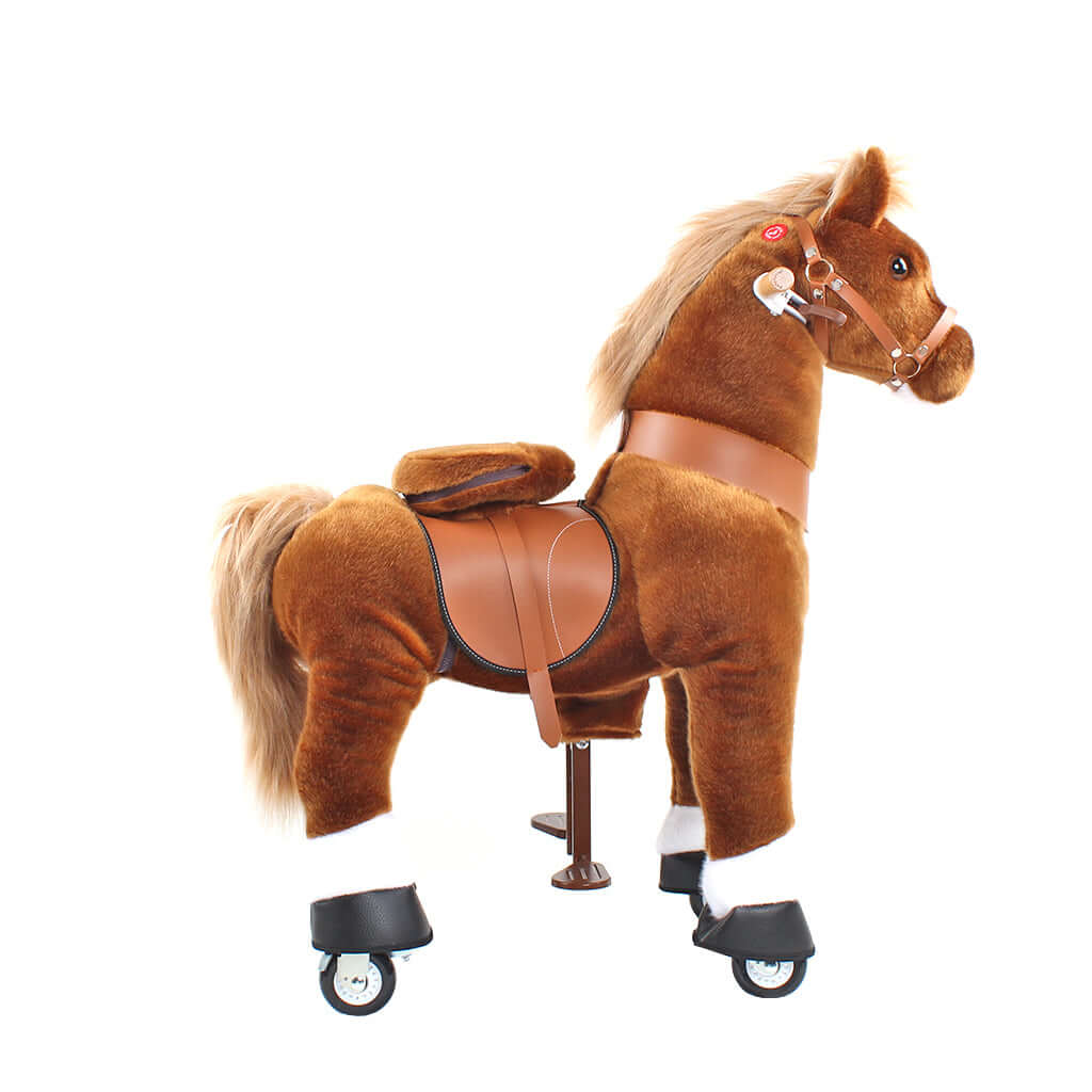 Model U Ride-On Pony Toy Age 4-7 Brown
