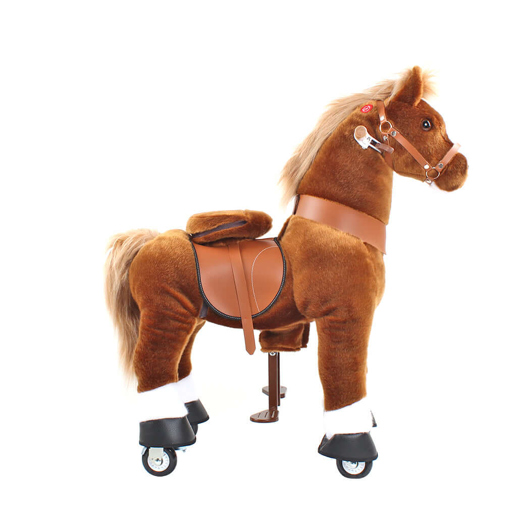 Model U Ride-On Pony Toy Age 4-7 Brown