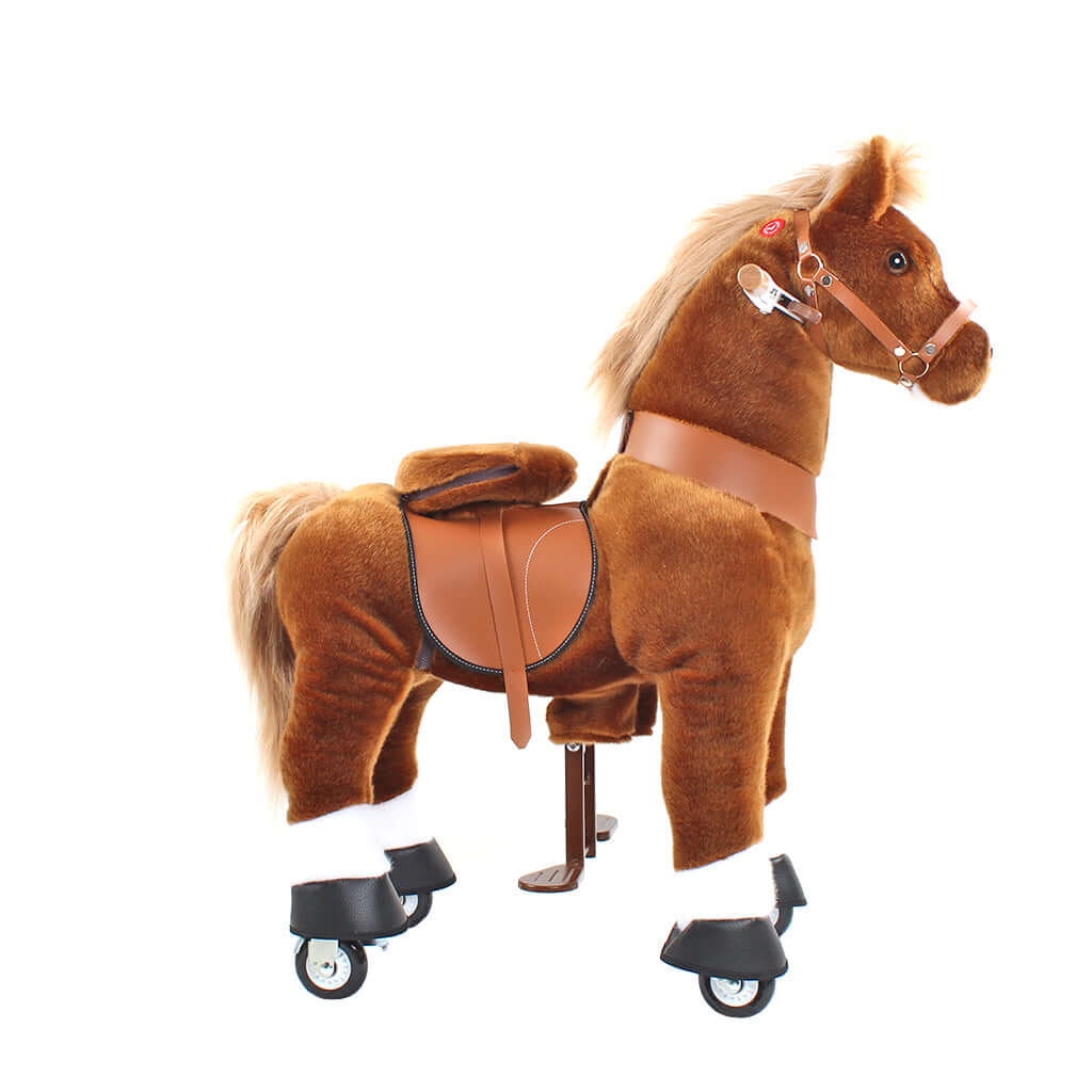 Model U Ride-On Pony Toy Age 4-7 Brown