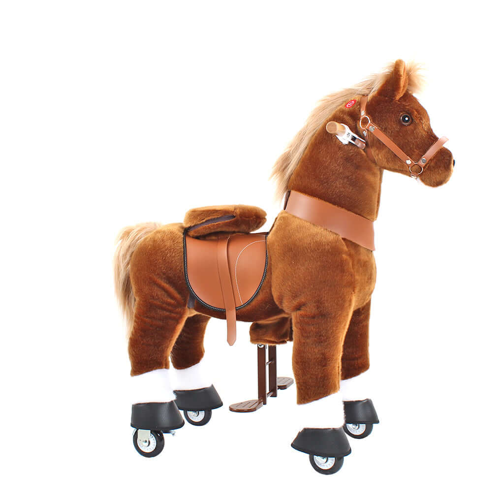 Model U Ride-On Pony Toy Age 4-7 Brown
