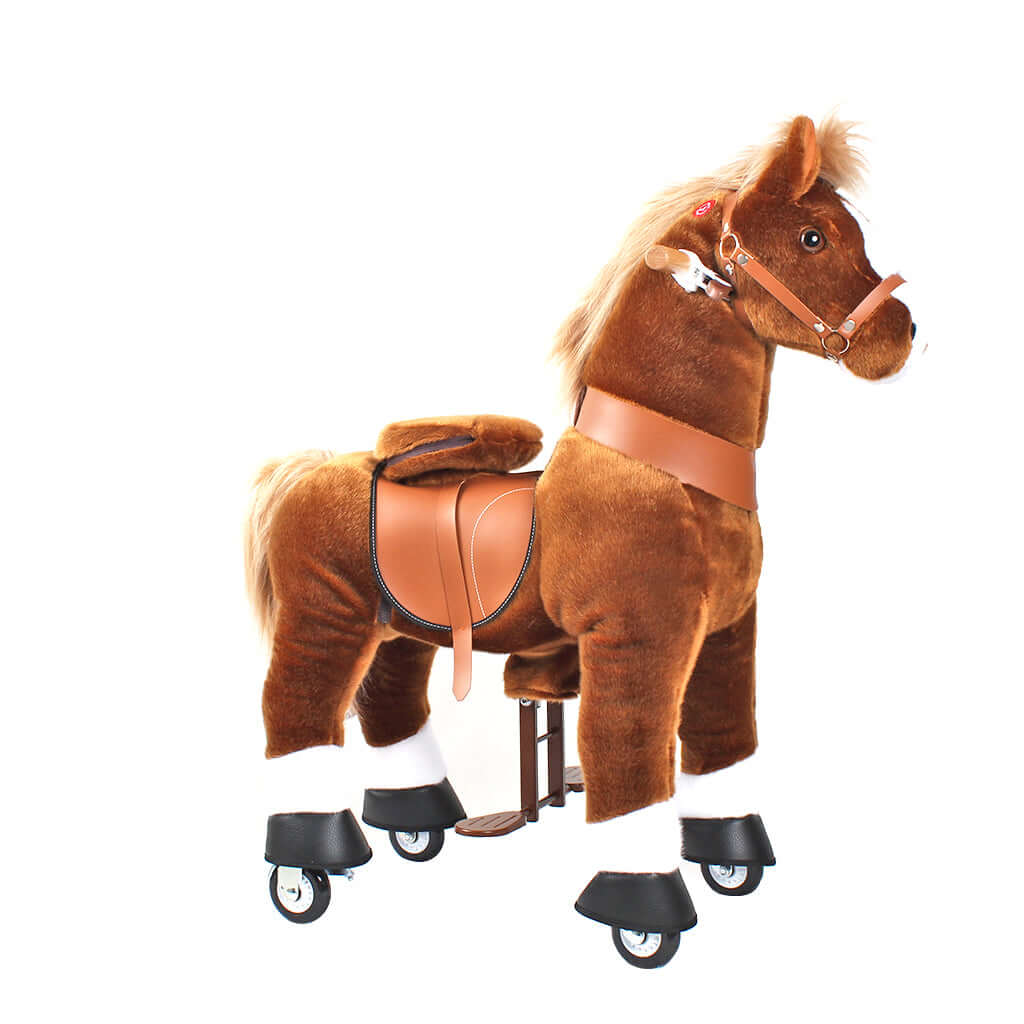 Model U Ride-On Pony Toy Age 4-7 Brown