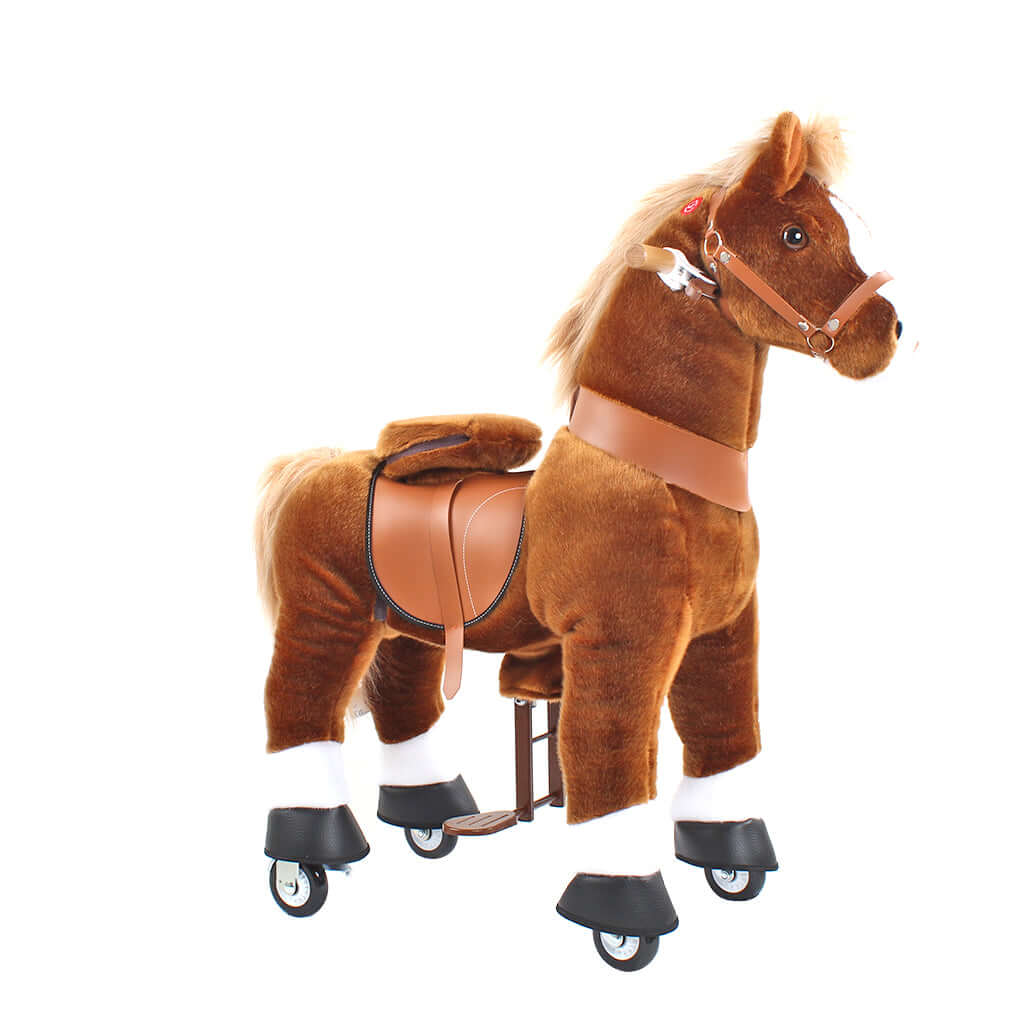 Model U Ride-On Pony Toy Age 4-7 Brown