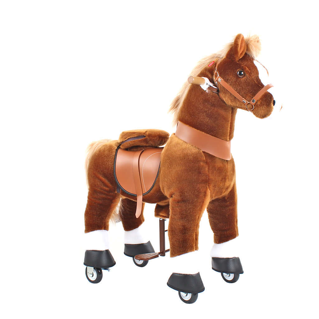 Model U Ride-On Pony Toy Age 4-7 Brown