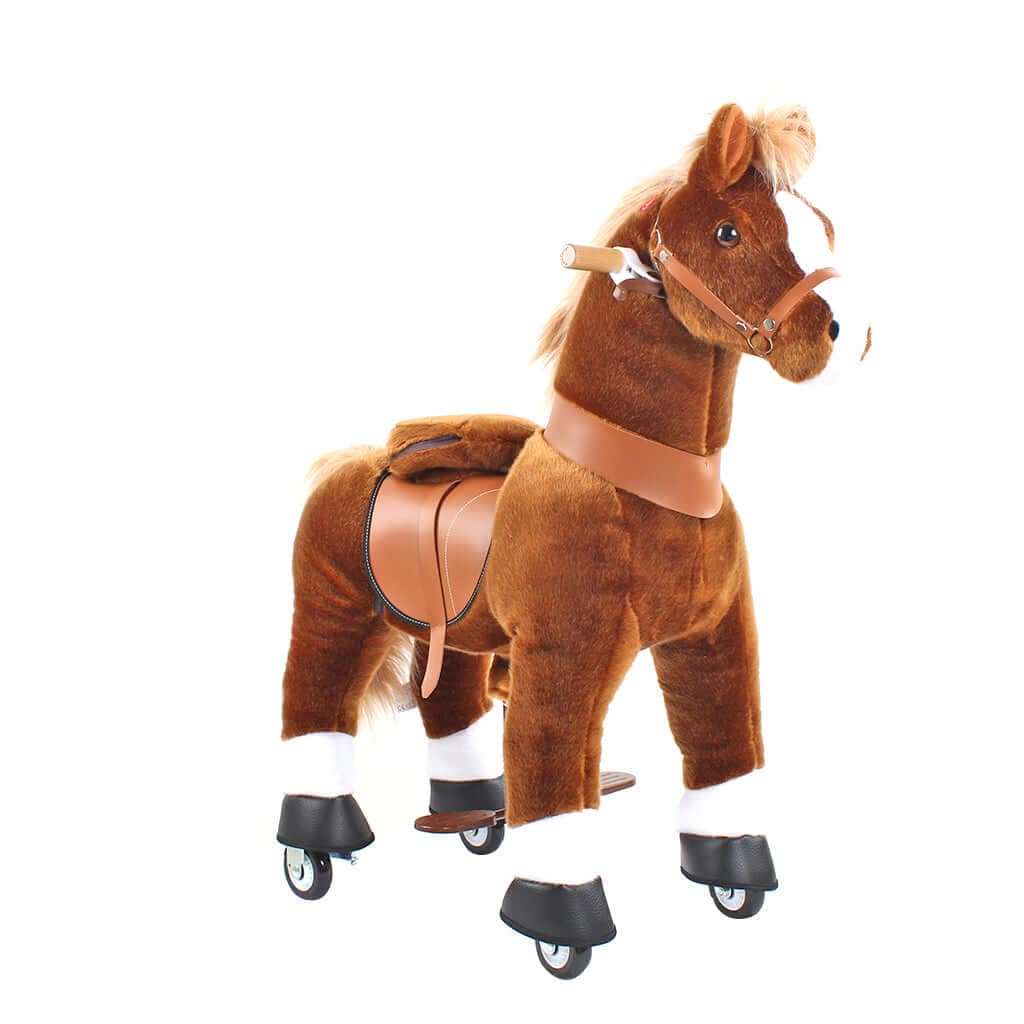 Model U Ride-On Pony Toy Age 4-7 Brown