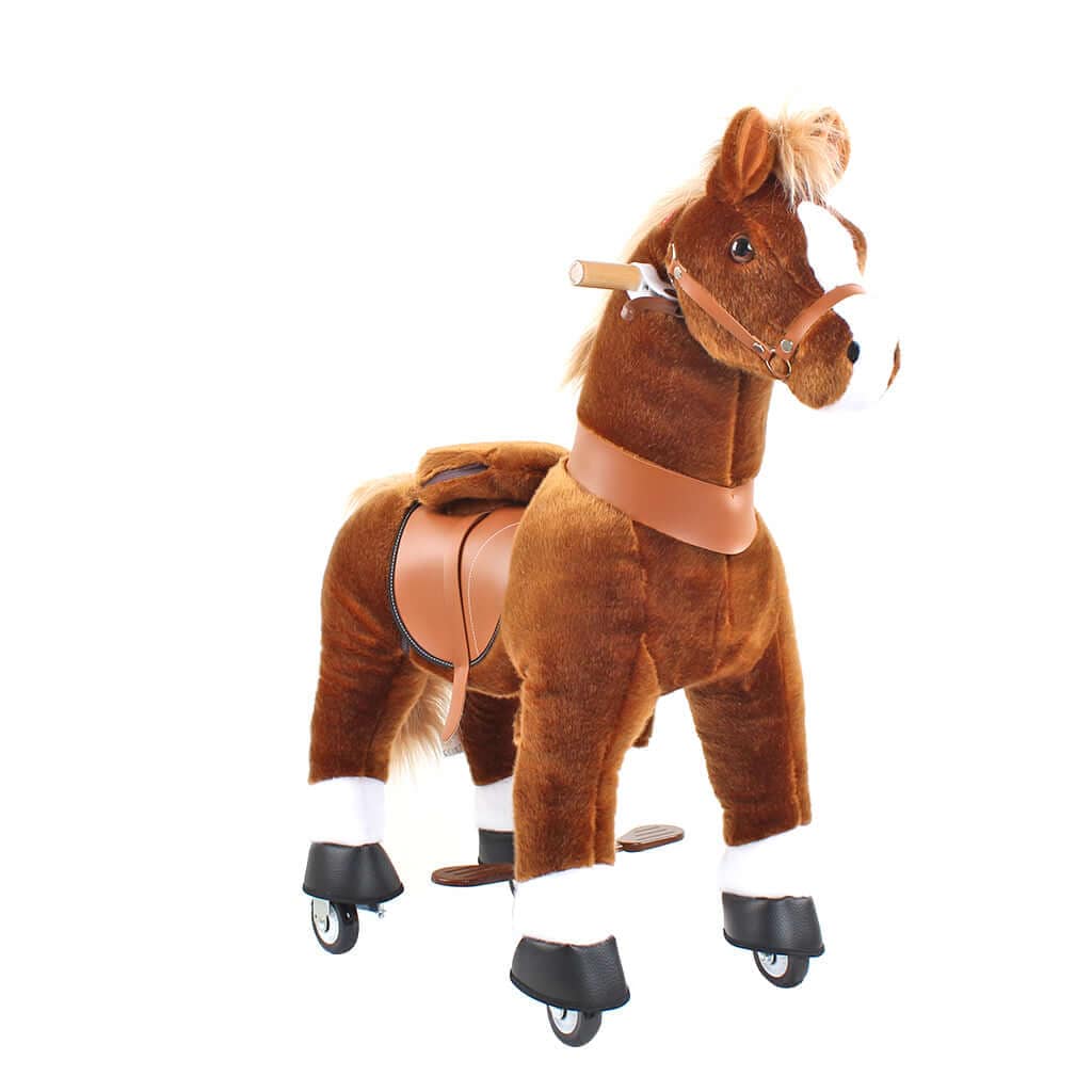 Model U Ride-On Pony Toy Age 4-7 Brown