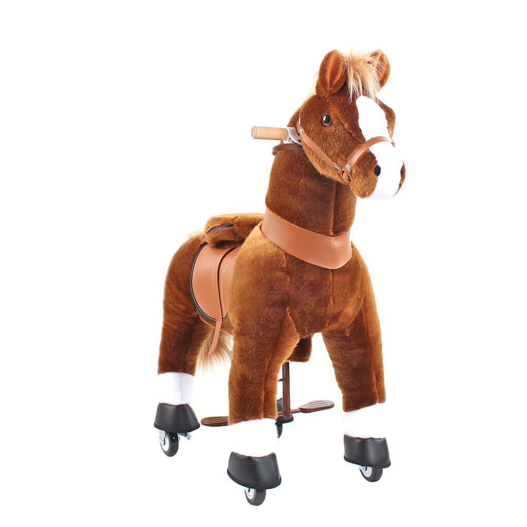 Model U Ride-On Pony Toy Age 4-7 Brown
