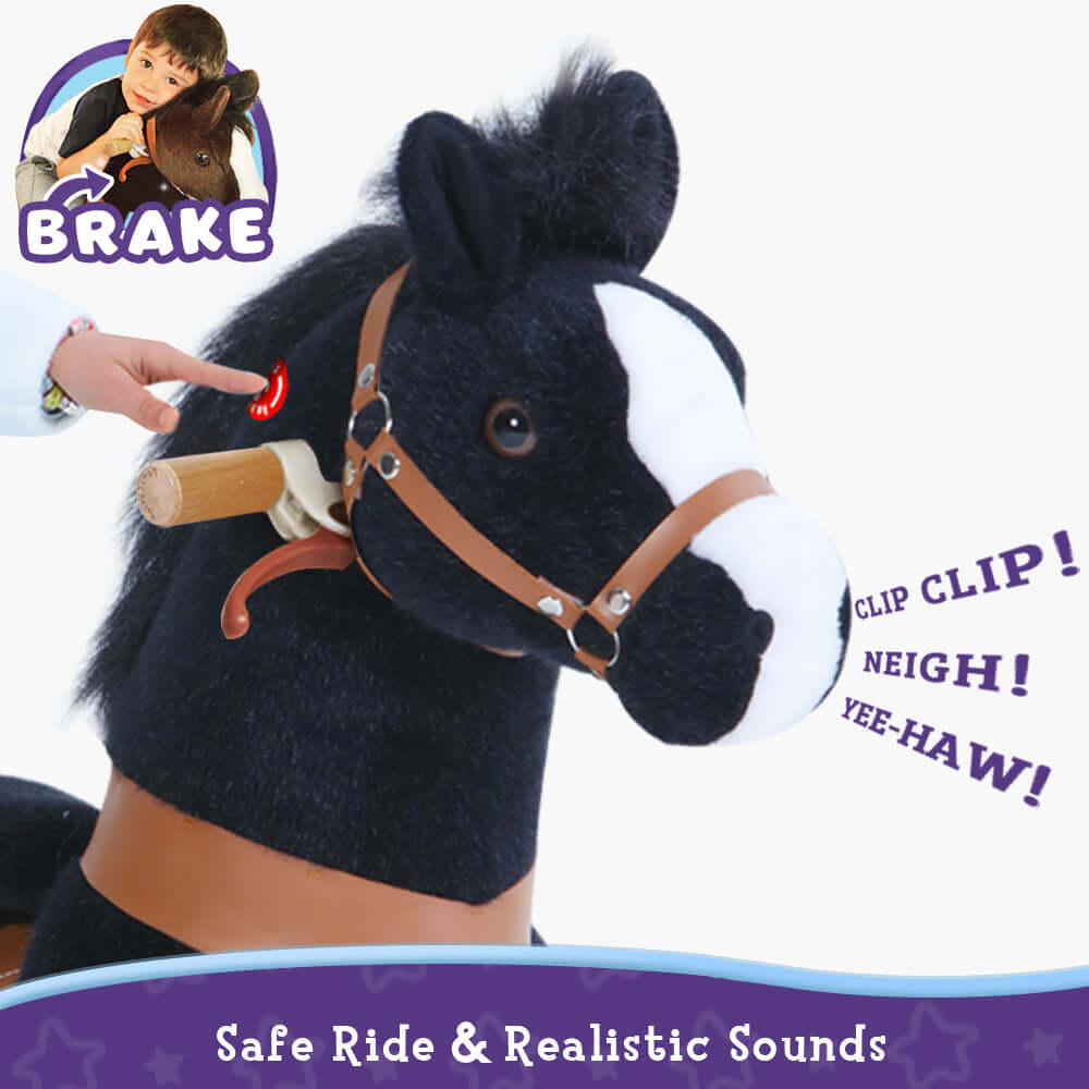Model U Horse Age 4-7 Black