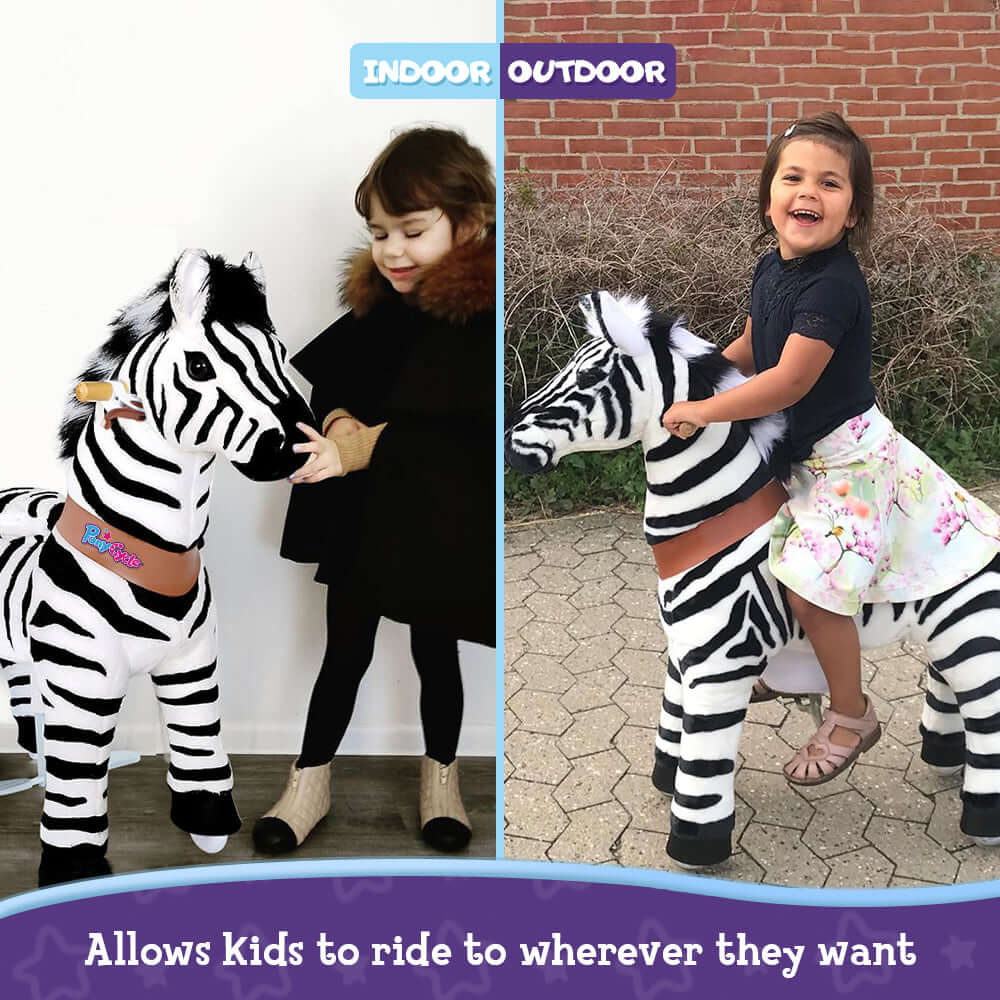 Model U Ride-On Animal Zebra Age 4-7