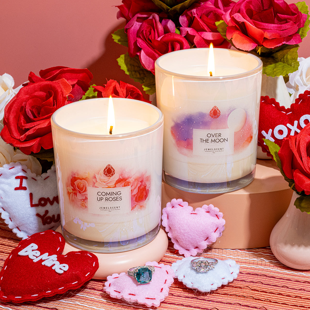 Over The Moon Iridescent 10oz Signature Jewelry Candle