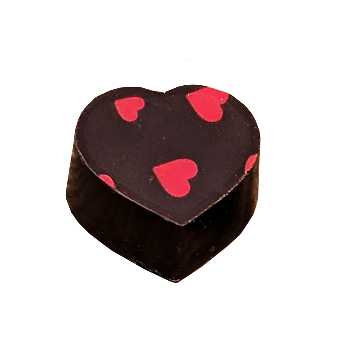 Heart Shaped Chocolate Bonbons Filled with Dulce de Leche