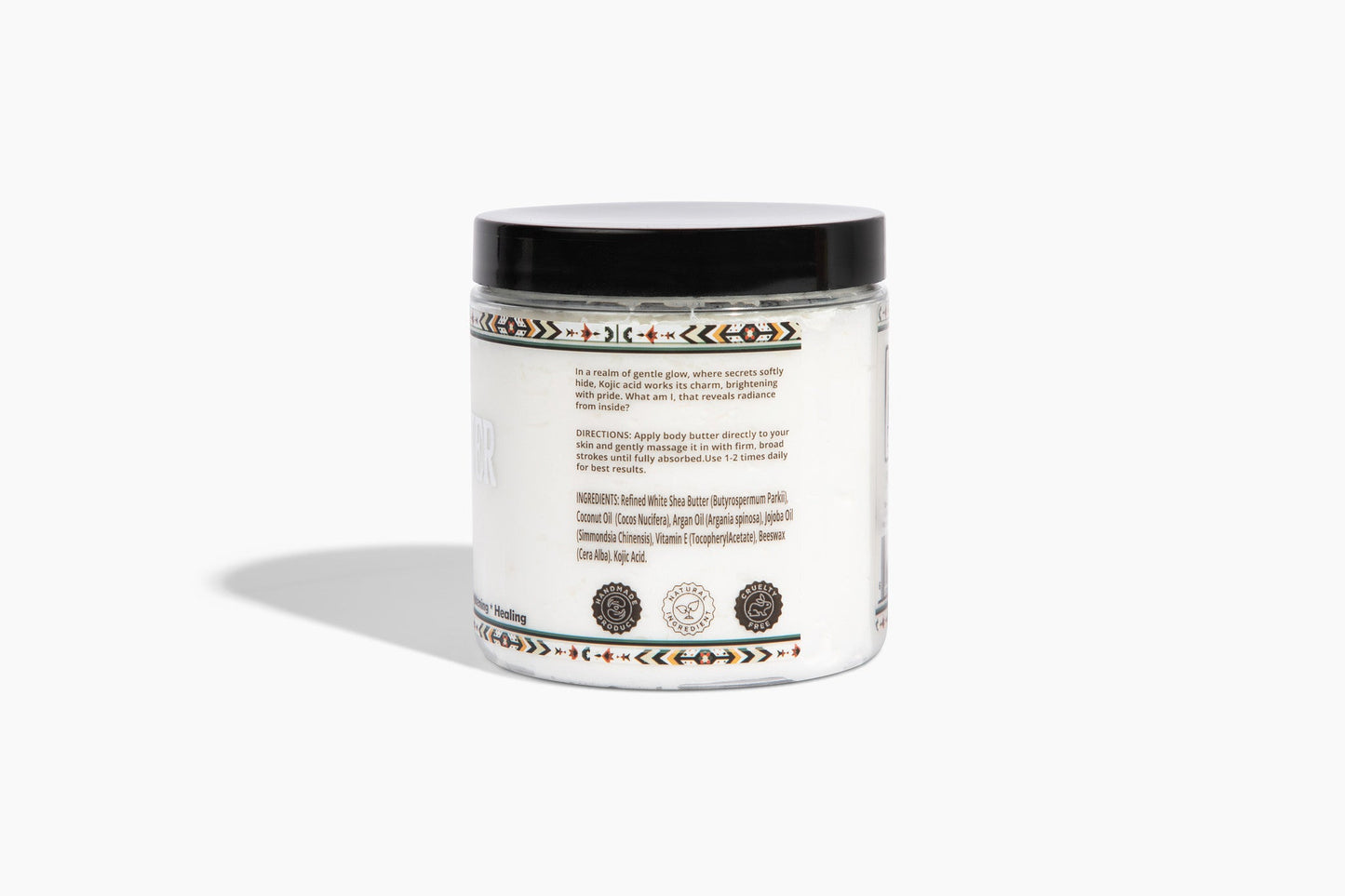 Unscented Kojic Acid Body Conscious Butte for Brightening and Sensitive Skin.