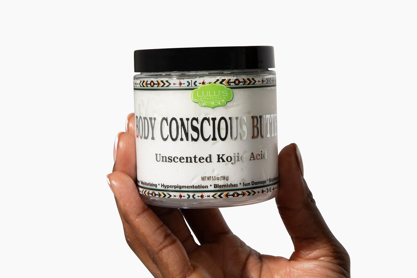 Unscented Kojic Acid Body Conscious Butte for Brightening and Sensitive Skin.