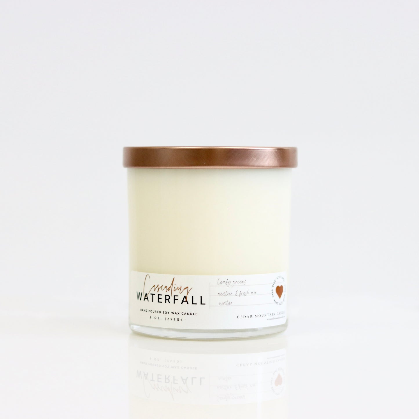 Champagne Apple & Honey - 9 oz Whiskey Glass Candle