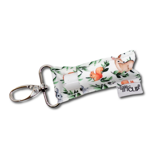 Woodland Animals LippyClip® Lip Balm Holder