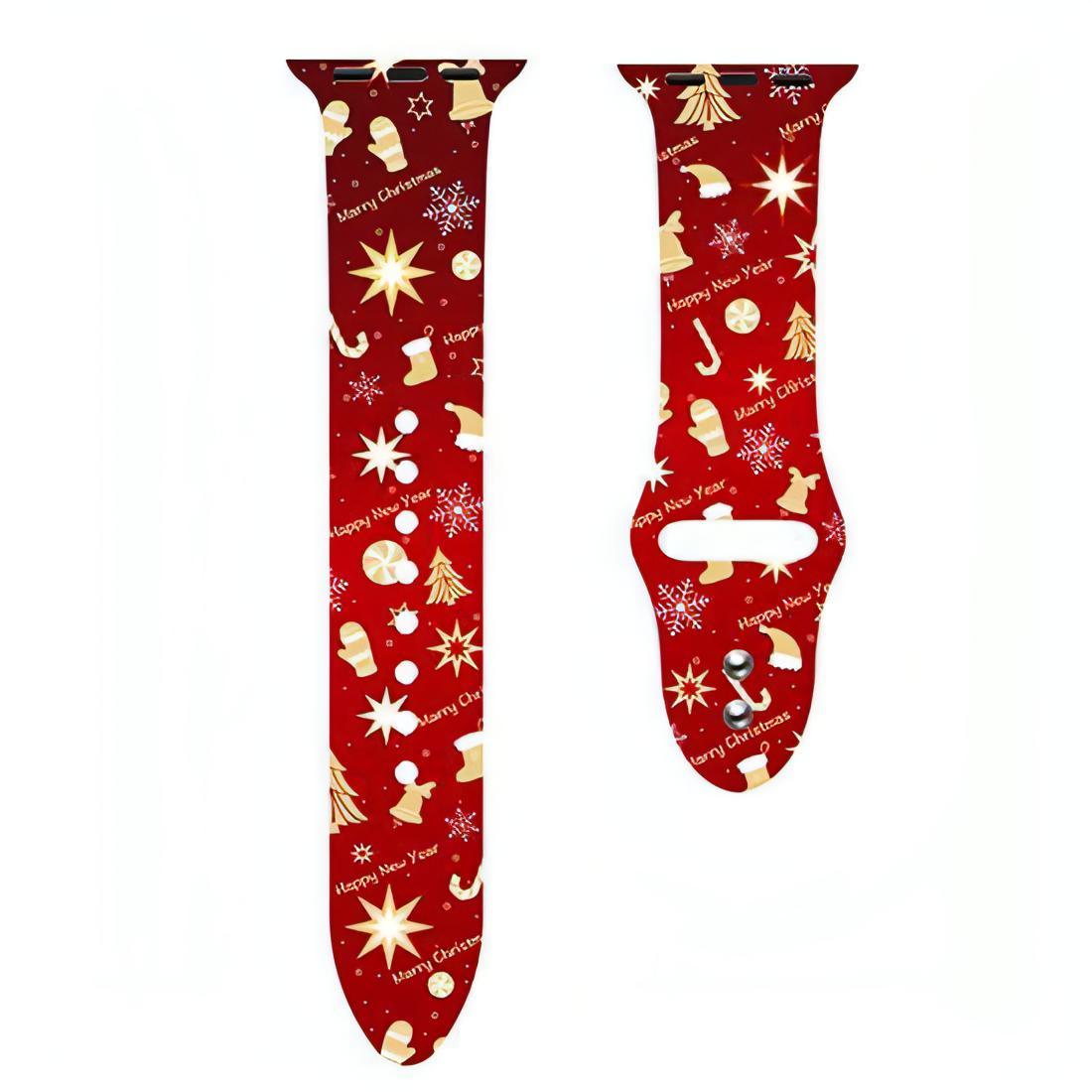 X-mas Silicone Band
