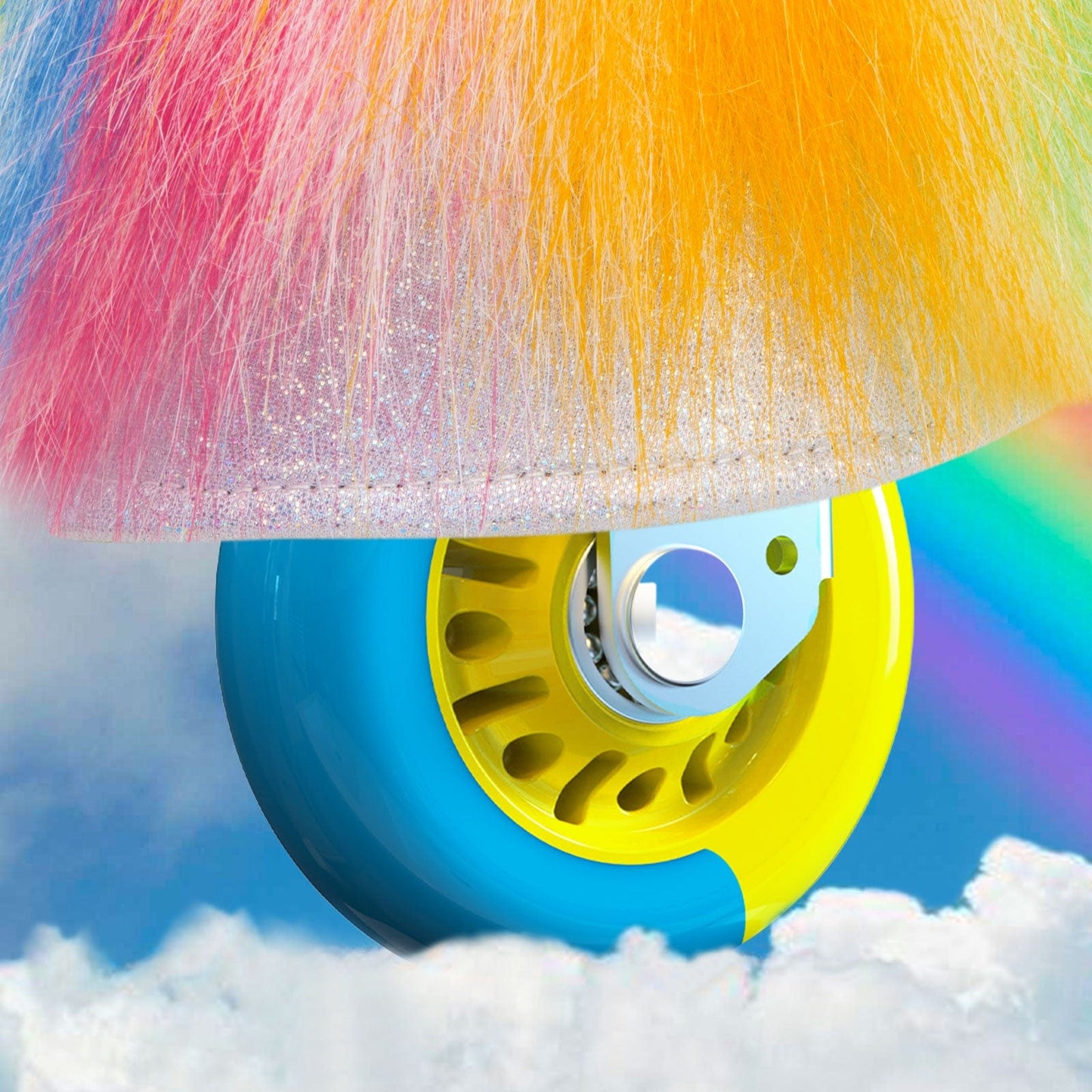 Unicorn Ride On Toy for Age 3-4 Rainbow Model X