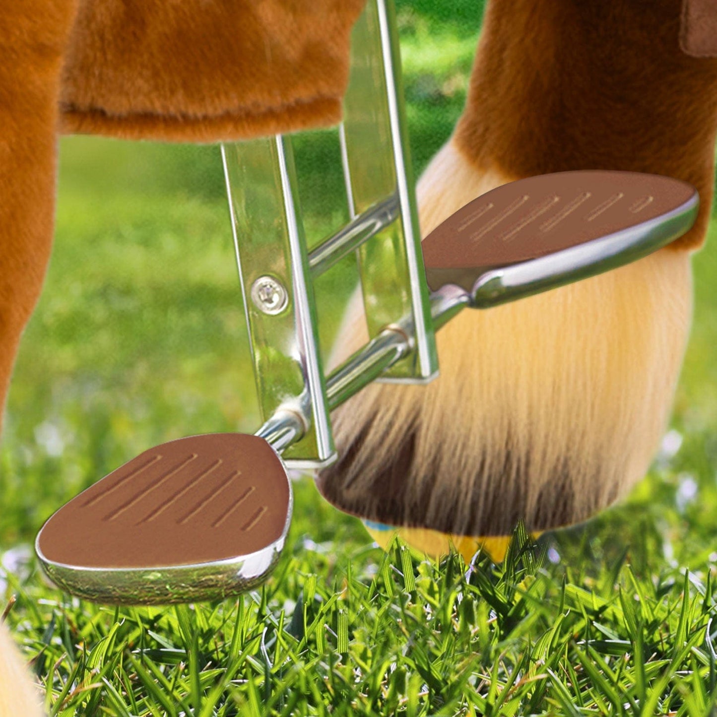 Riding Horse Toy for Age 3-4 Brown Model X