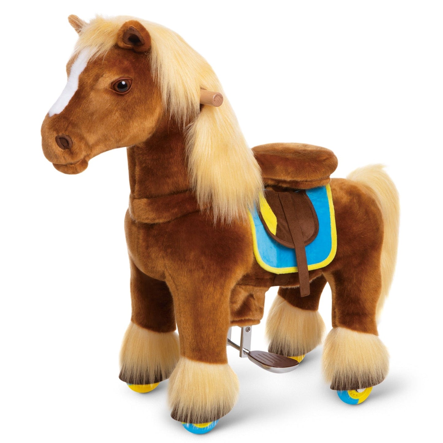 Riding Horse Toy for Age 3-4 Brown Model X