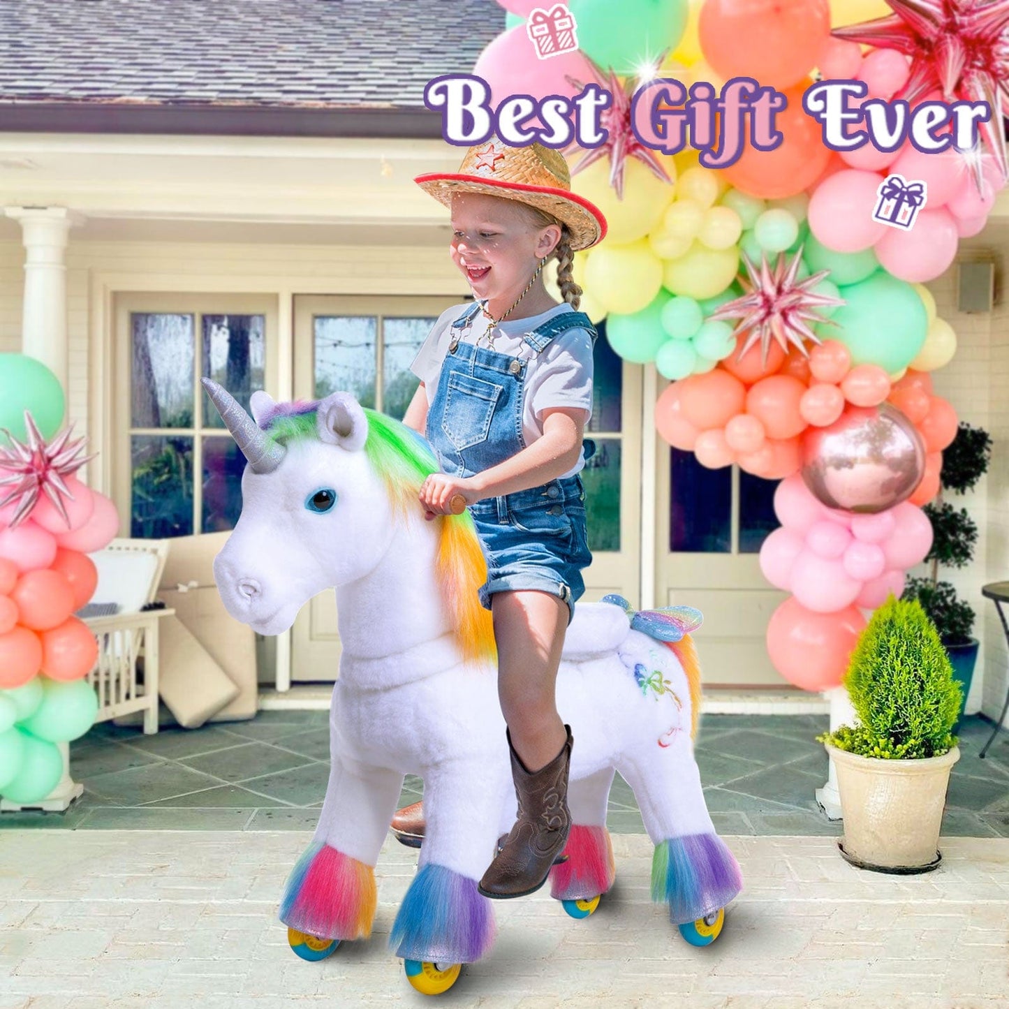 Rainbow Unicorn for Age 4-7 Model X