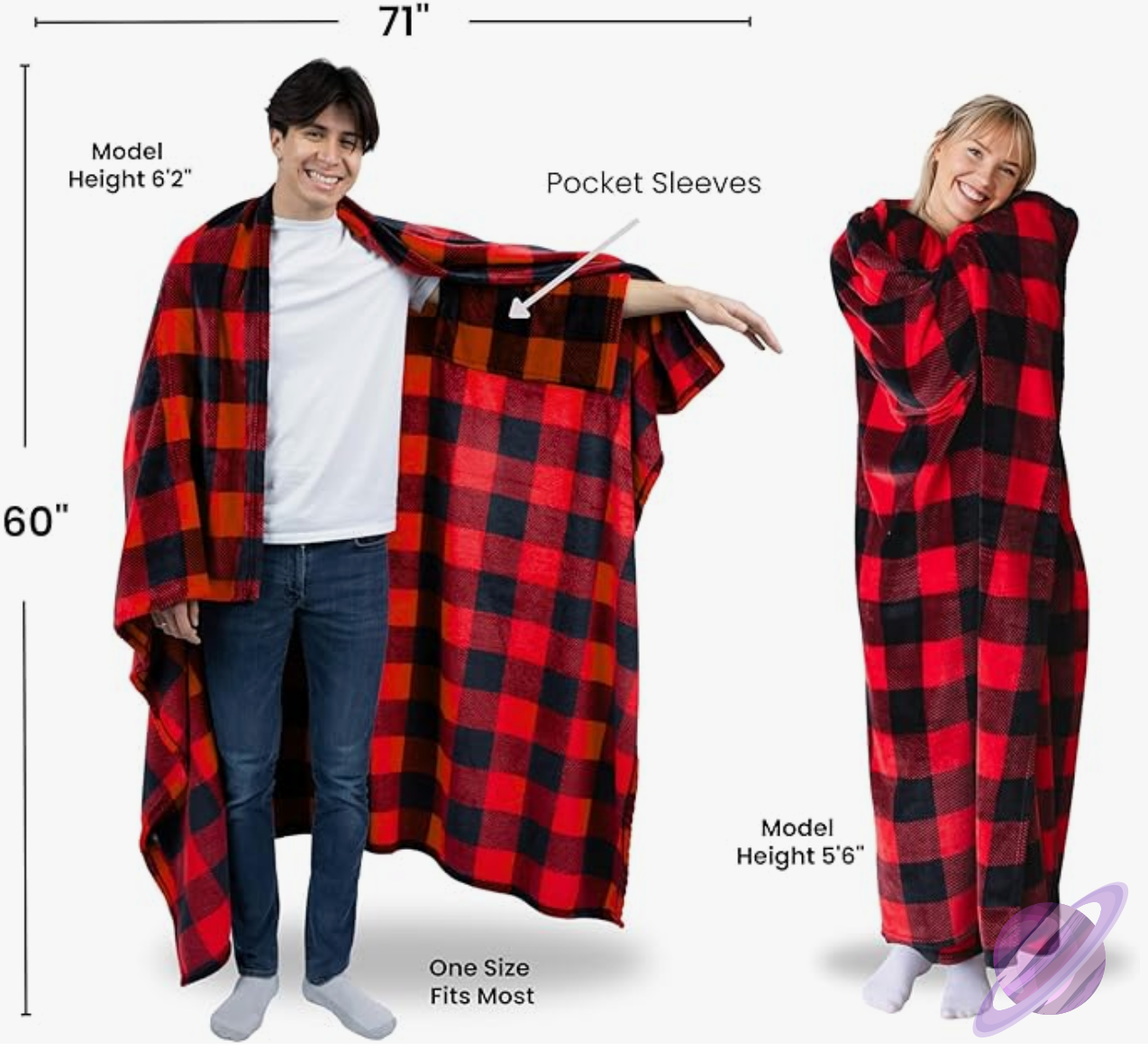 WEARABLE THROW RUN-HUNTING-PREORDER CLOSING 8/31- ETA LATE NOV./EARLY DEC.