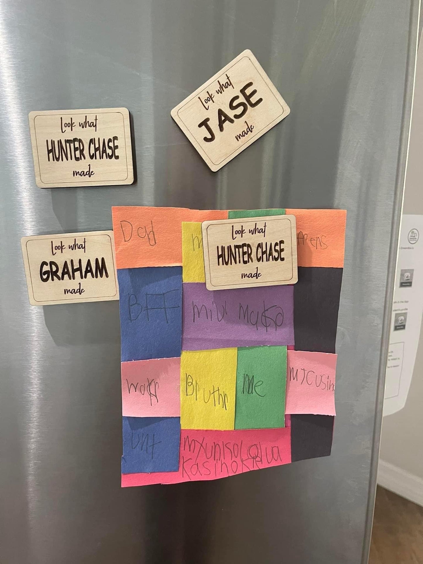 Personalized “Look what I made” Magnet (PREORDER - SHIPS IN 4-5 WEEKS)