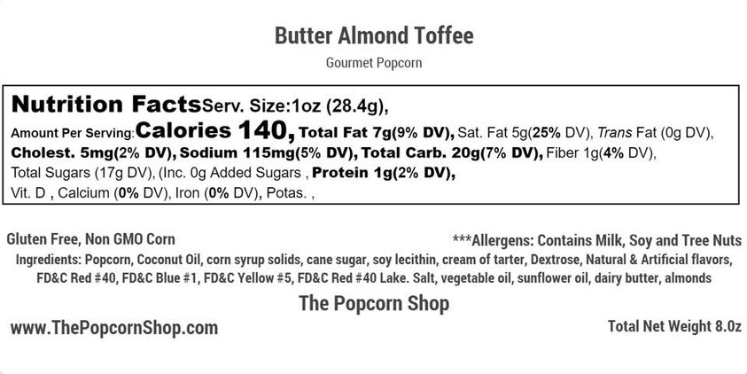 Butter Almond Toffee
