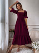 Burgundy-long Sleeve