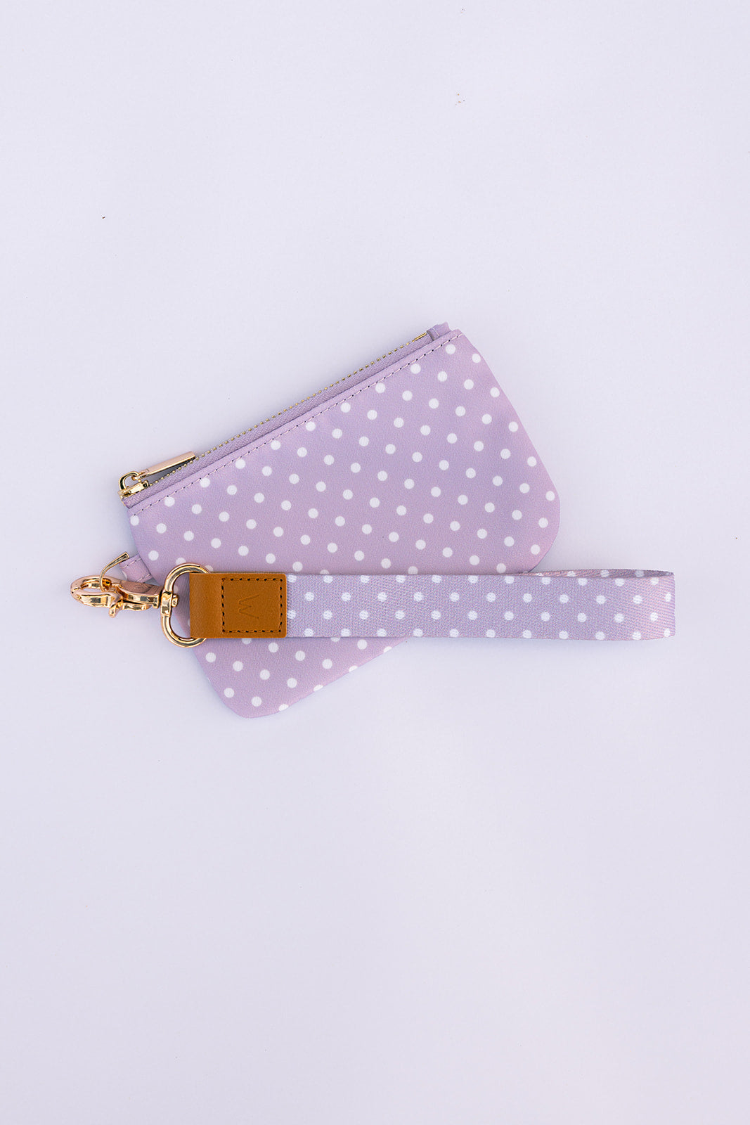 Grape Dots Wrist Lanyard