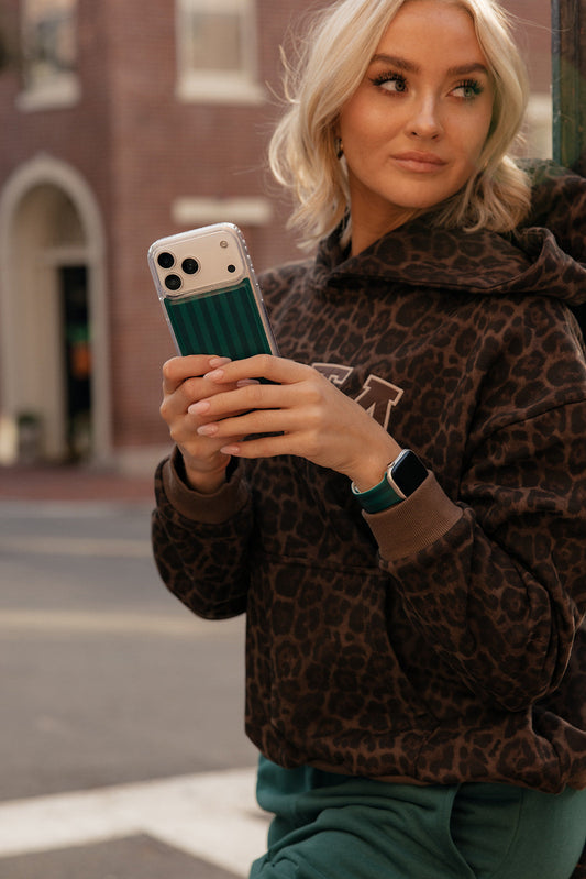 Evergreen Stripe Magnetic Case