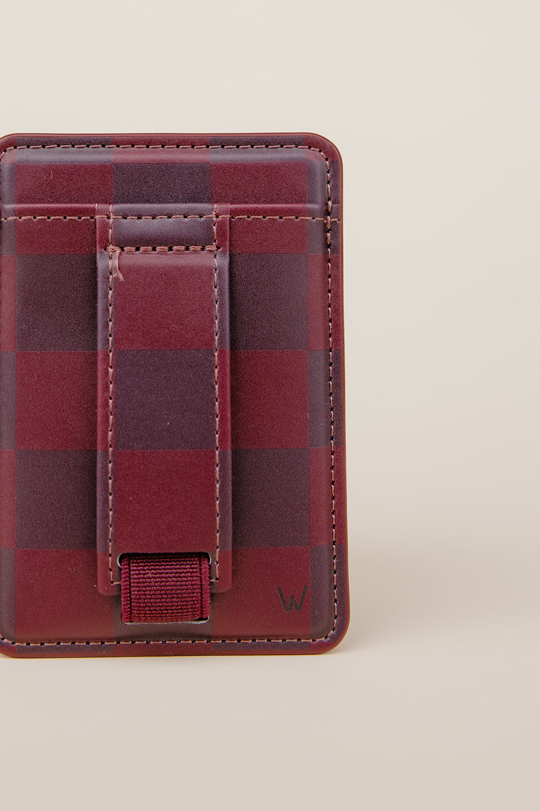 Cozy Check Magnetic Wallet