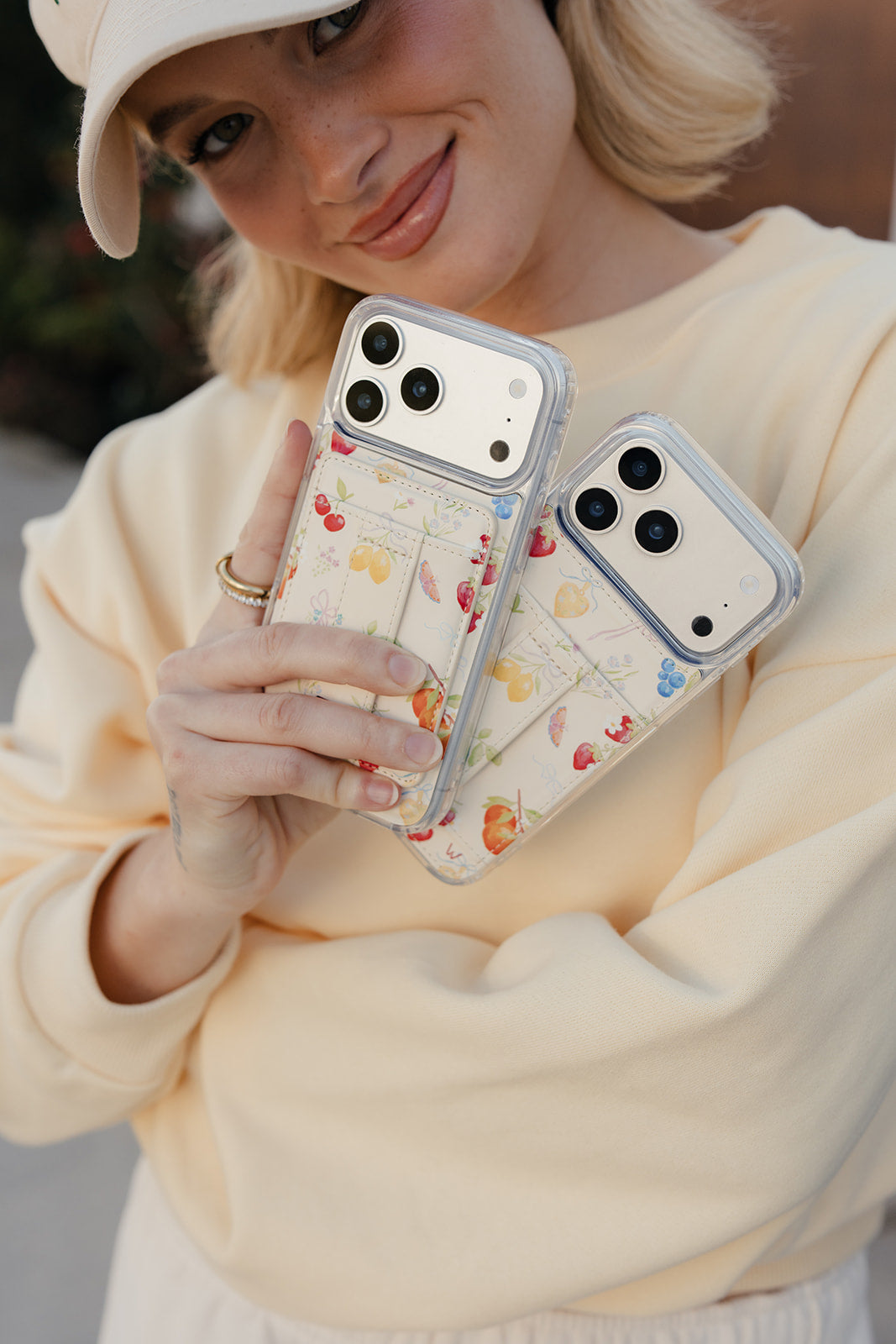 Berry Blossom Magnetic Case