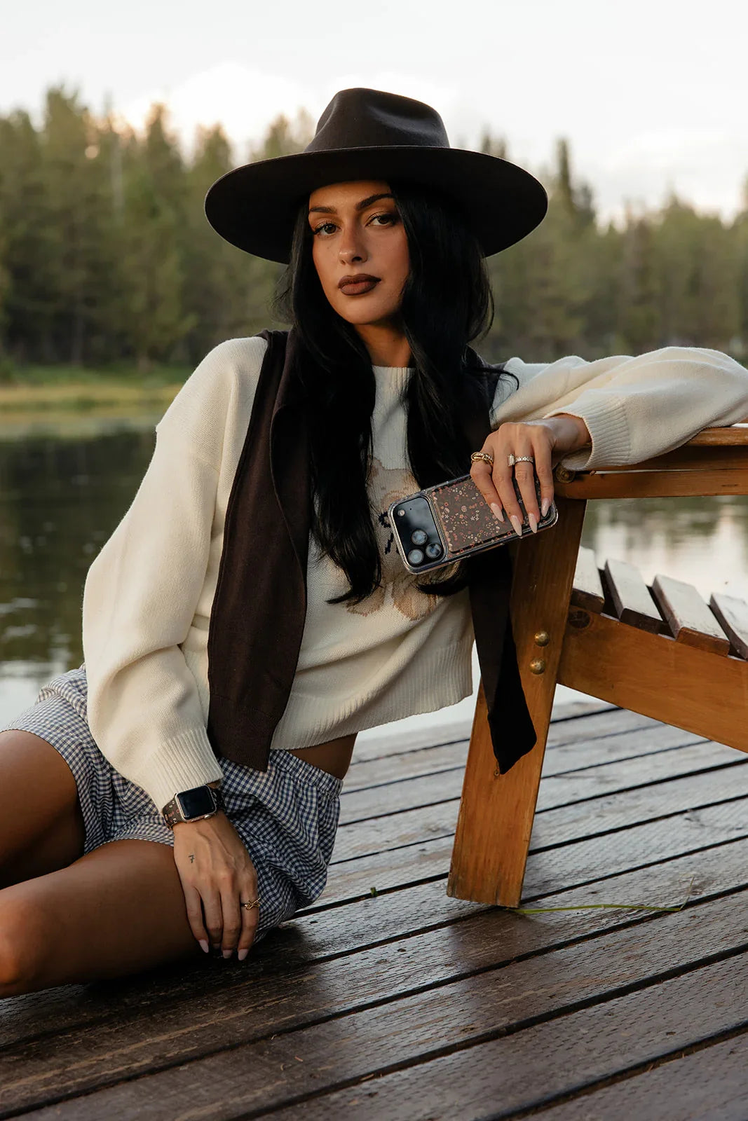 Twilight Blossom Magnetic Case