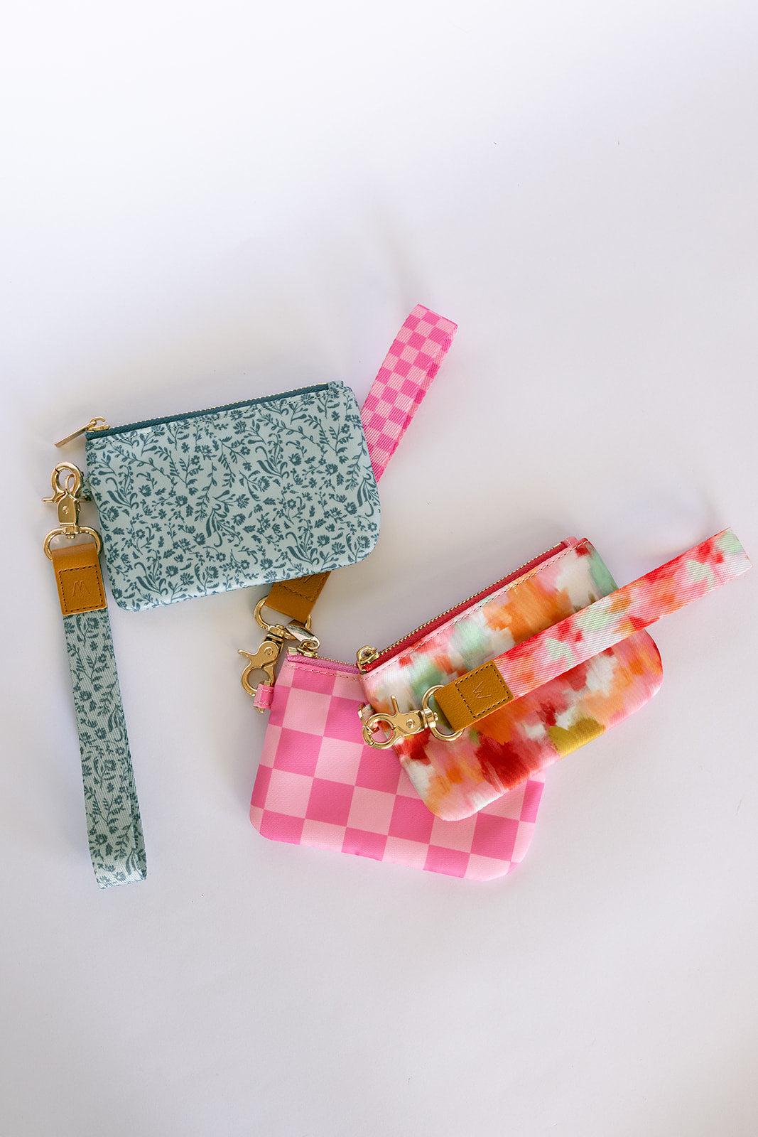 Water Color Waves Zipper Pouch