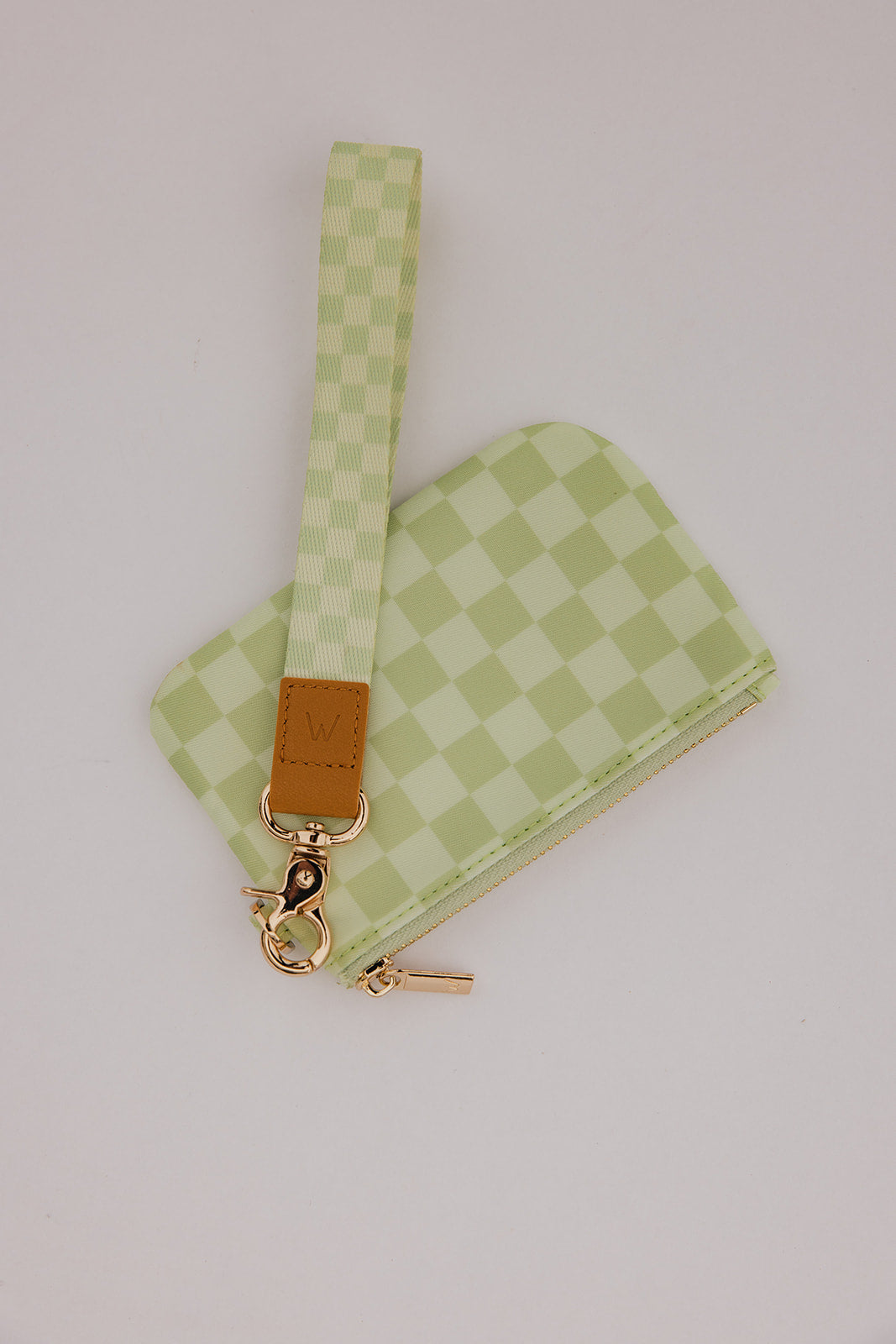 Harbor Check Zipper Pouch