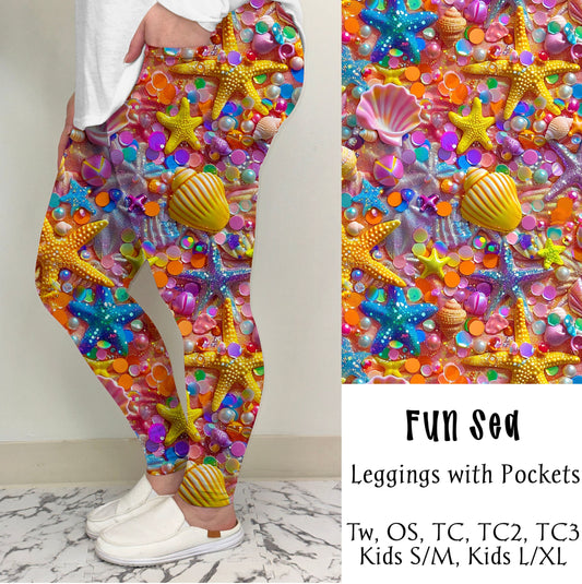 Fun Sea Leggings | PREORDER CLOSES 2/24, ETA APRIL