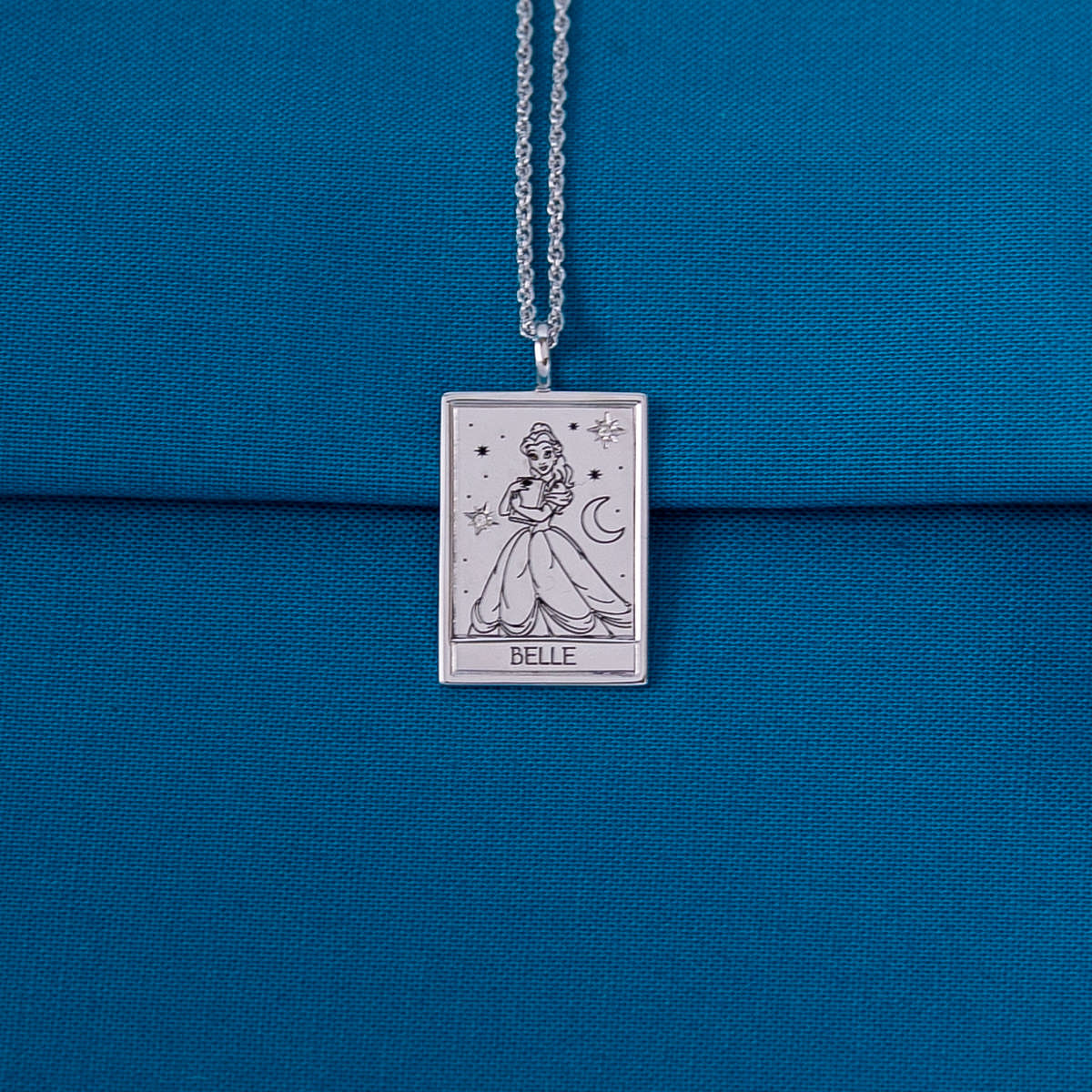 Disney X RockLove BEAUTY AND THE BEAST Belle Tablet Necklace