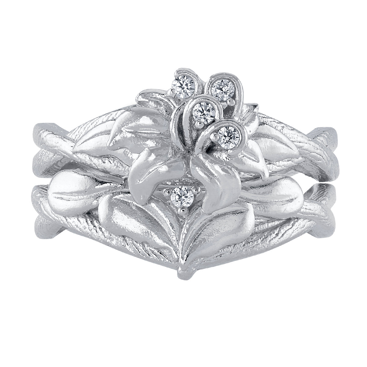 Disney X RockLove DISNEY TANGLED Rapunzel Sundrop Flower Stacker Rings