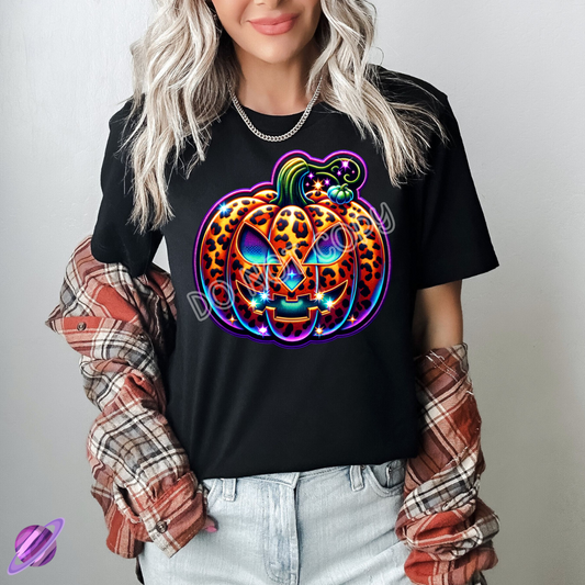 EMBROID JACKOLANTERN TEE
