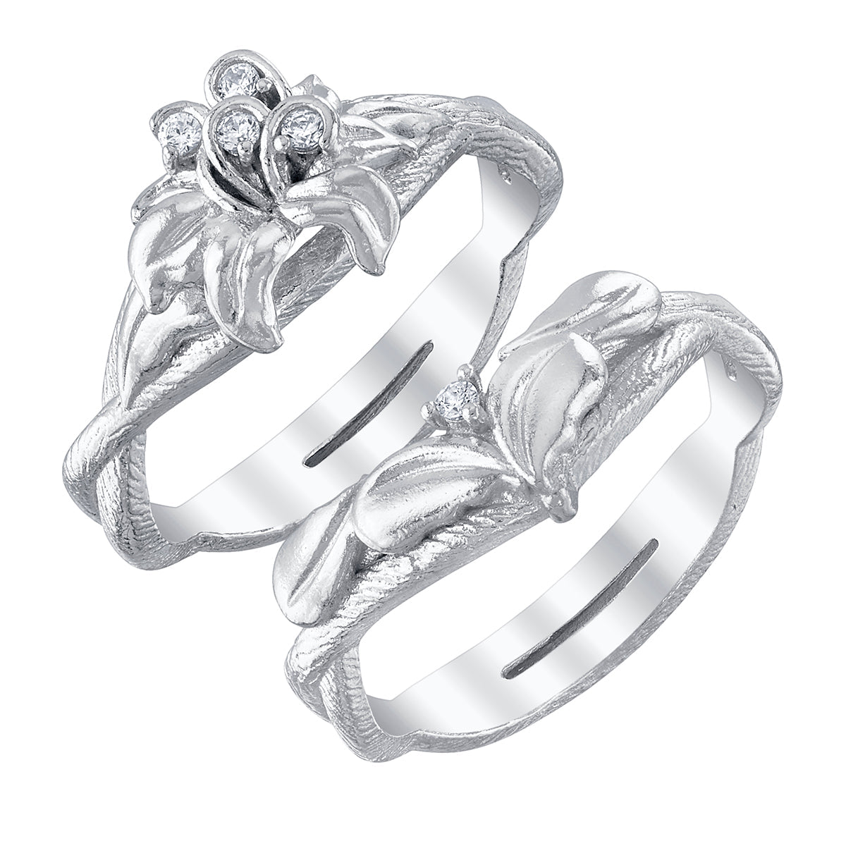 Disney X RockLove DISNEY TANGLED Rapunzel Sundrop Flower Stacker Rings