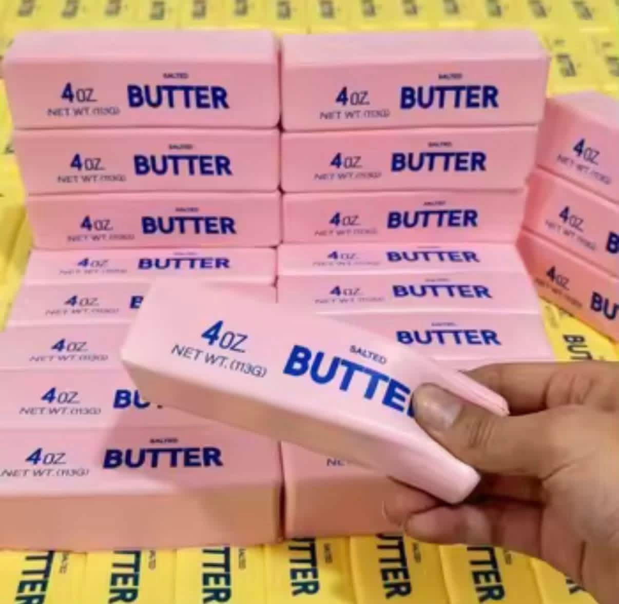 Viral Pink Butter Squishy (Now in Stock!)
