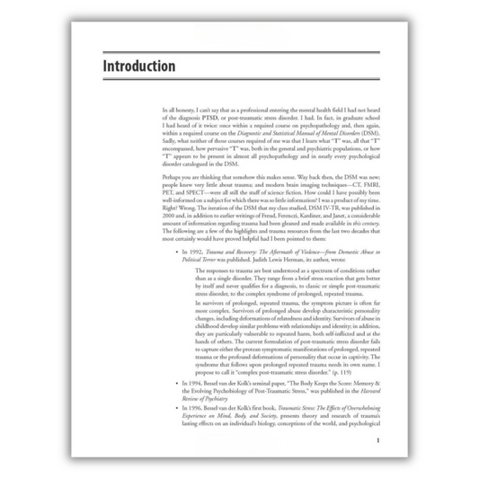 101 Trauma-Informed Interventions: Activities, Exercises and Assignments to Move the Client and Therapy(Spiral Bound)