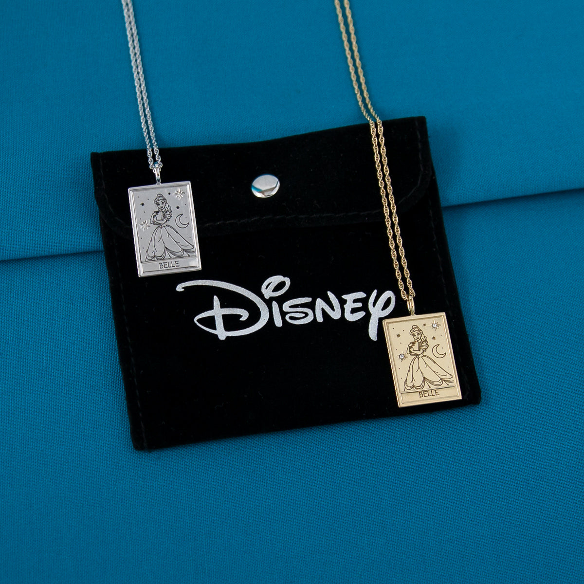 Disney X RockLove BEAUTY AND THE BEAST Belle Tablet Necklace